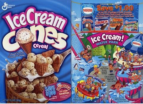 Ice Cream Cones Water Park Box