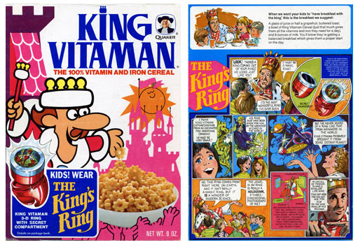 King Vitaman Box Circa 1972