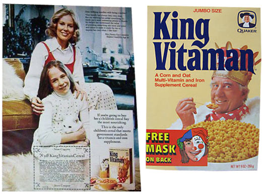 King Vitaman 1974 Box And Ad