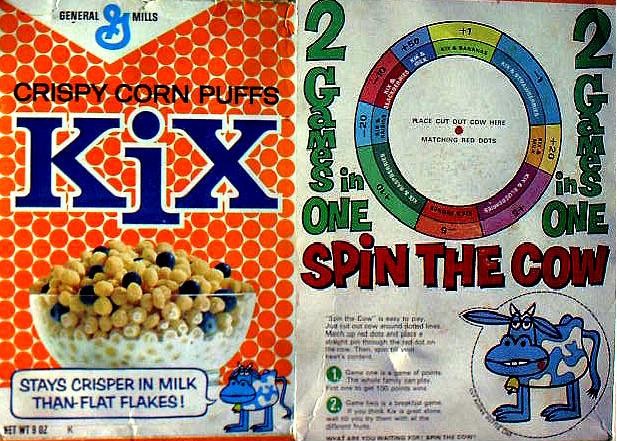 Kix Spin The Cow Box