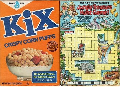 Kix Jungle Hunt Box