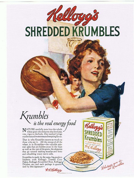 Krumbles Basketball Girl Ad