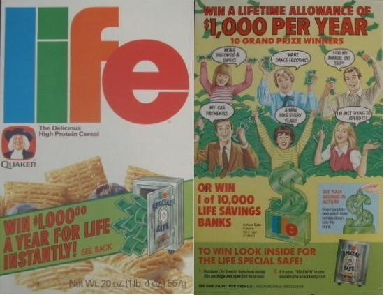 1984 Life Big Money Box
