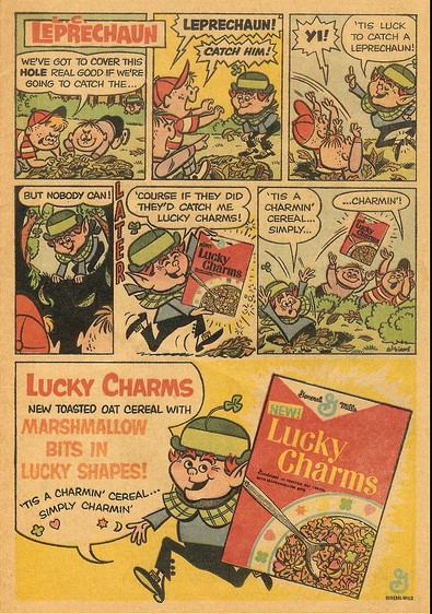 Lucky Charms Leprechaun Ad