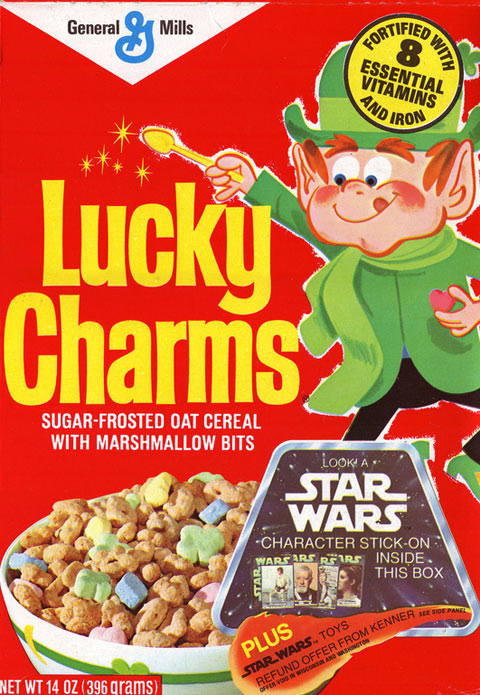 1978 Lucky Charms Cereal Box