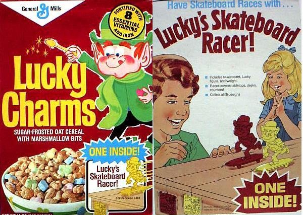 Lucky Charms Skateboard Racer Box