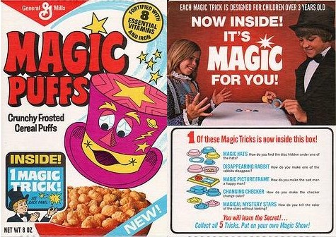 Magic Puffs Magic Trick Box