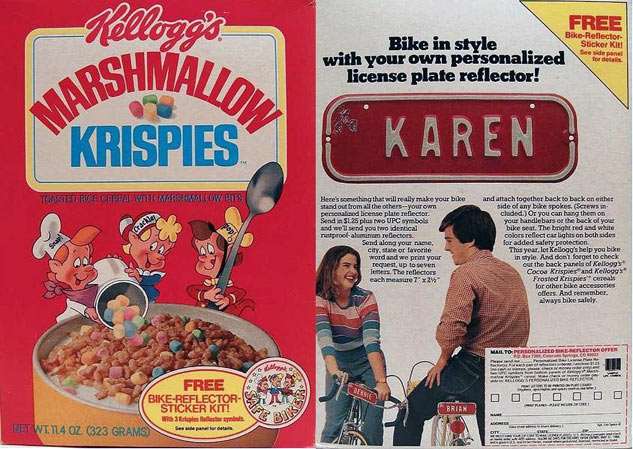 Marshmallow Krispies Bike Box