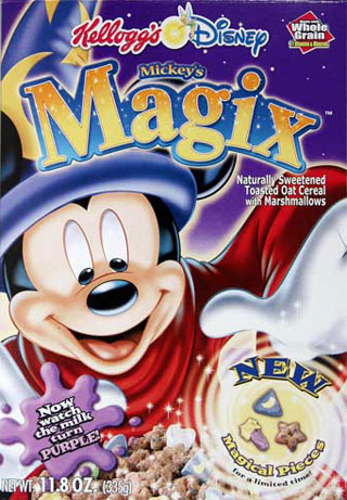 2003 Magix Cereal Box