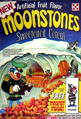 Moonstones Cereal Box - Free Magnet