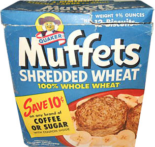 Muffets Shredded Wheat Box