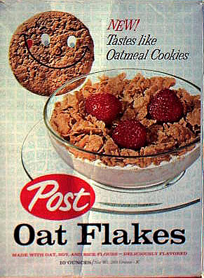 Oat Flakes Cereal Box