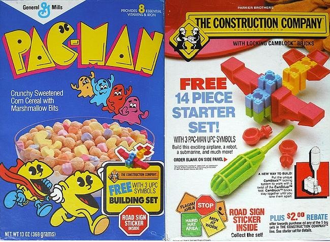 Pac-Man Building Set Box