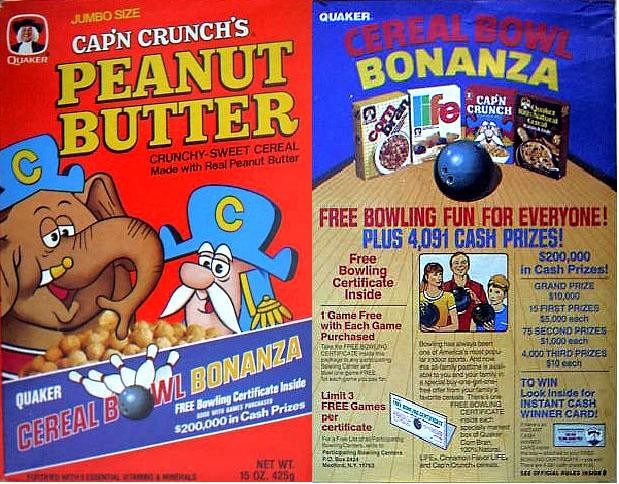 Peanut Butter Crunch Bowling Box