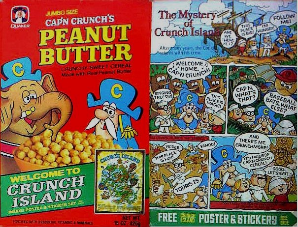 Peanut Butter Crunch Island Box