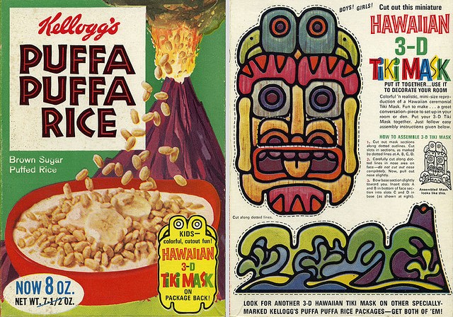 Puffa Puffa Rice Tiki Mask Box