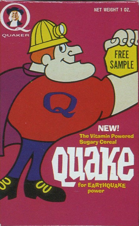 1965 Quake Free Sample Box