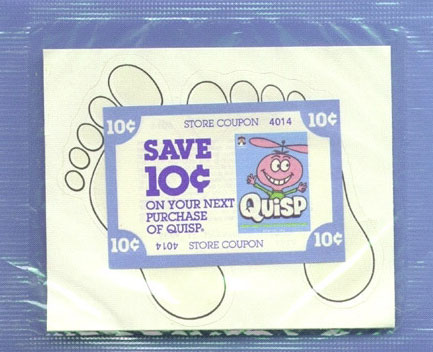 Quisp Feet Stickers