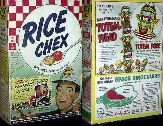 Rice Chex Totem Head Box