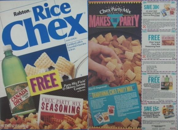 Rice Chex Box w/ Free Seasoning Coupon