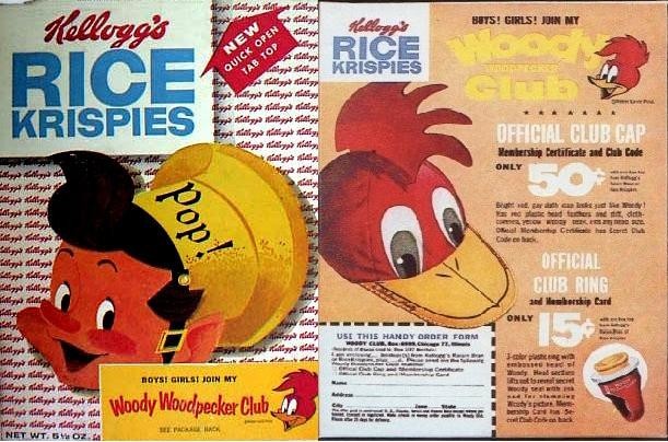 Rice Krispies Box - Woody Club