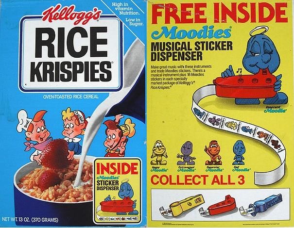 Rice Krispies Moodies Stickers
