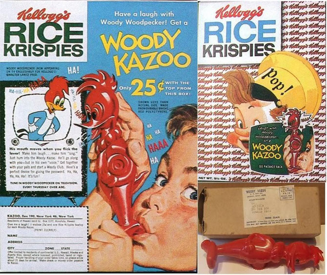 Rice Krispies Woody Kazoo