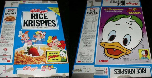 1991 Rice Krispies Box