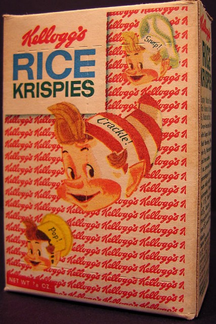 Vintage Single-Serve Rice Krispies Box