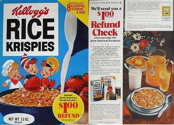 Rice Krispies Refund Box