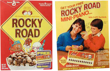 Rocky Road Cereal Mini-Piano Box