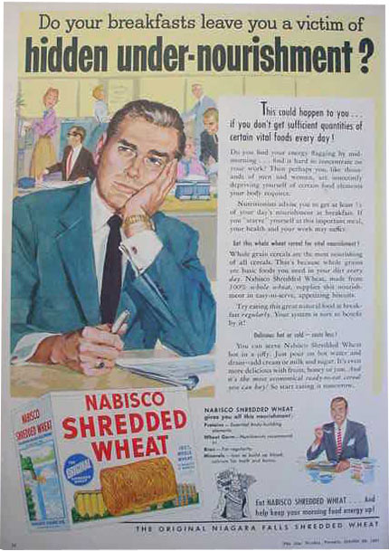 1955 Nabisco Shredded Wheat Ad