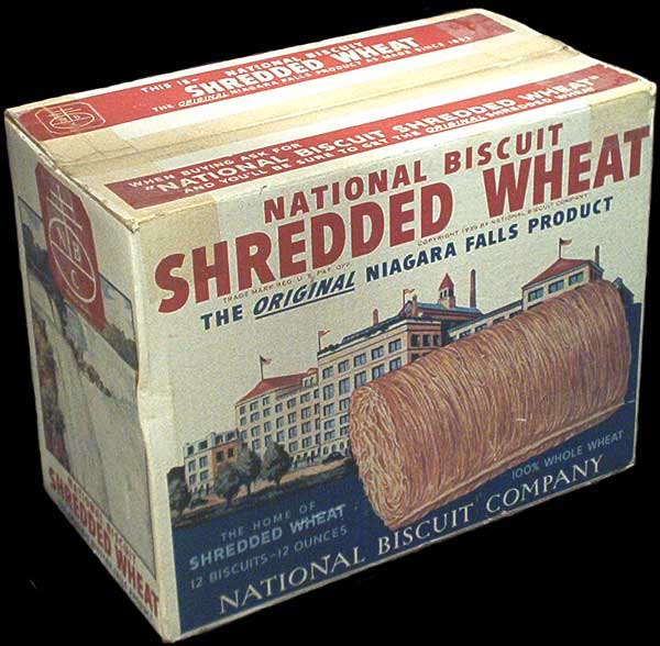 National Biscuit Shredded Wheat Box