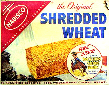 Shredded Wheat - Western Comic