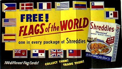 Shreddies Flags Of The World