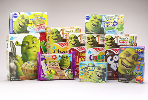 General Mills Shrek 2 Products