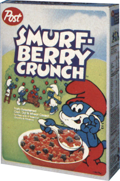 Smurf-Berry Crunch Box