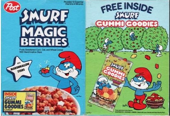 Smurf Magic Berries Gummi Goodies