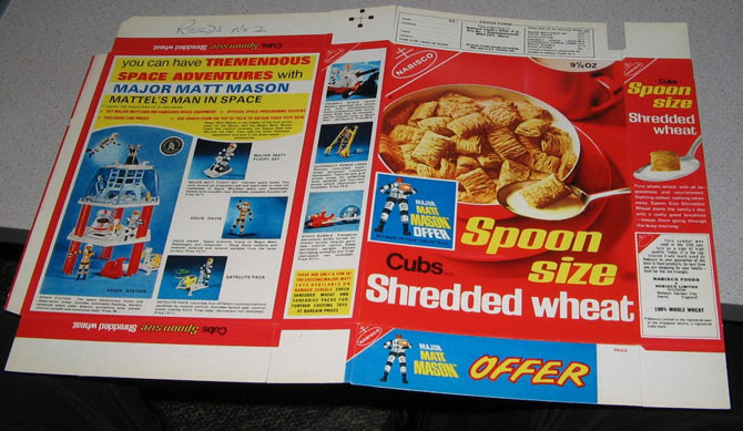 Matt Mason Shredded Wheat Complete Box