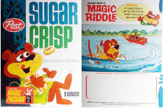 Sugar Crisp Magic Riddle