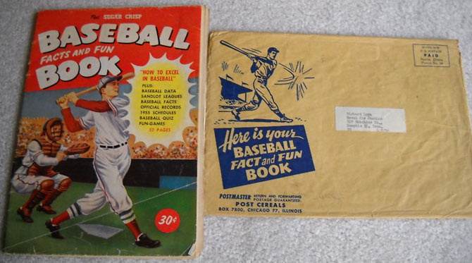 Sugar Crisp Baseball Book