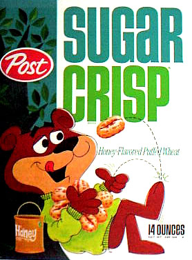 Mid 60's Sugar Crisp Box