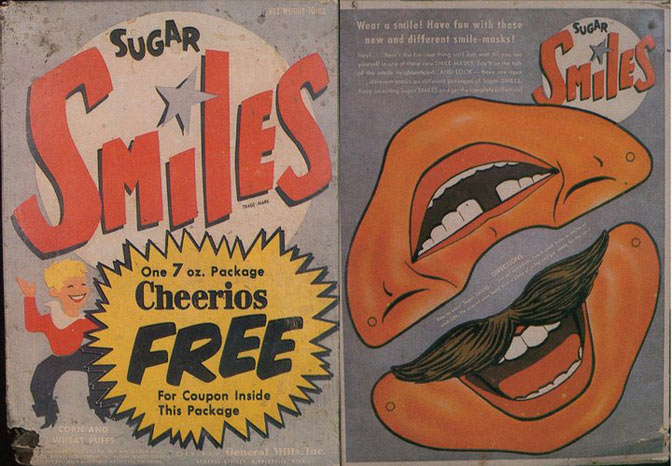 Sugar Smiles Cereal Box