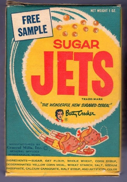 1954 Sample Package of Sugar Jets