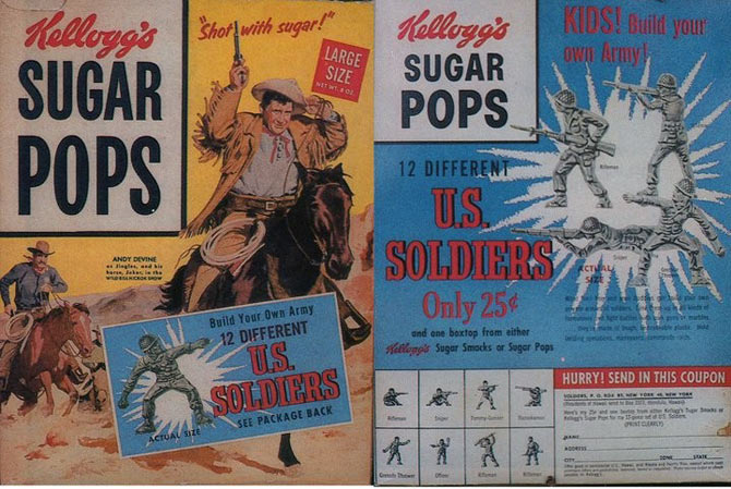 Sugar Pops Soldiers Box