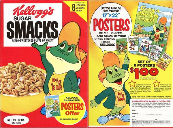 Sugar Smacks Box - Kellogg's Posters
