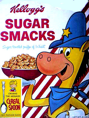 Quick Draw McGraw Sugar Smacks Box