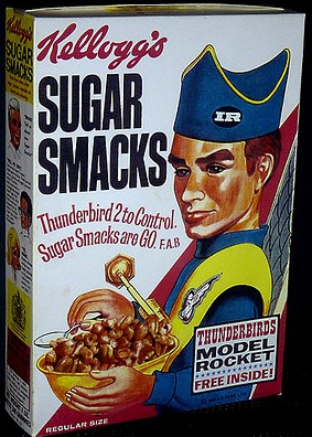 Thunderbirds Sugar Smacks Box