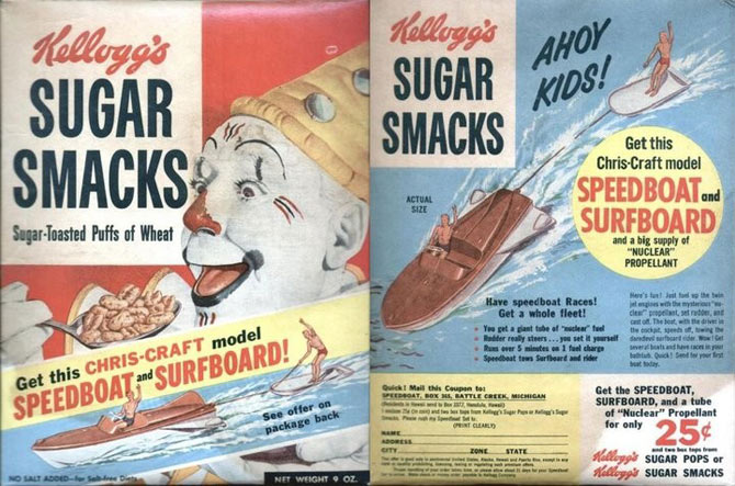 Sugar Smacks Speedboat Box