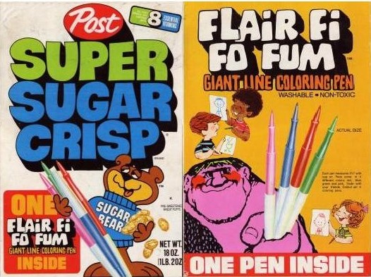Super Sugar Crisp Flair Fi Fo Fum Pen